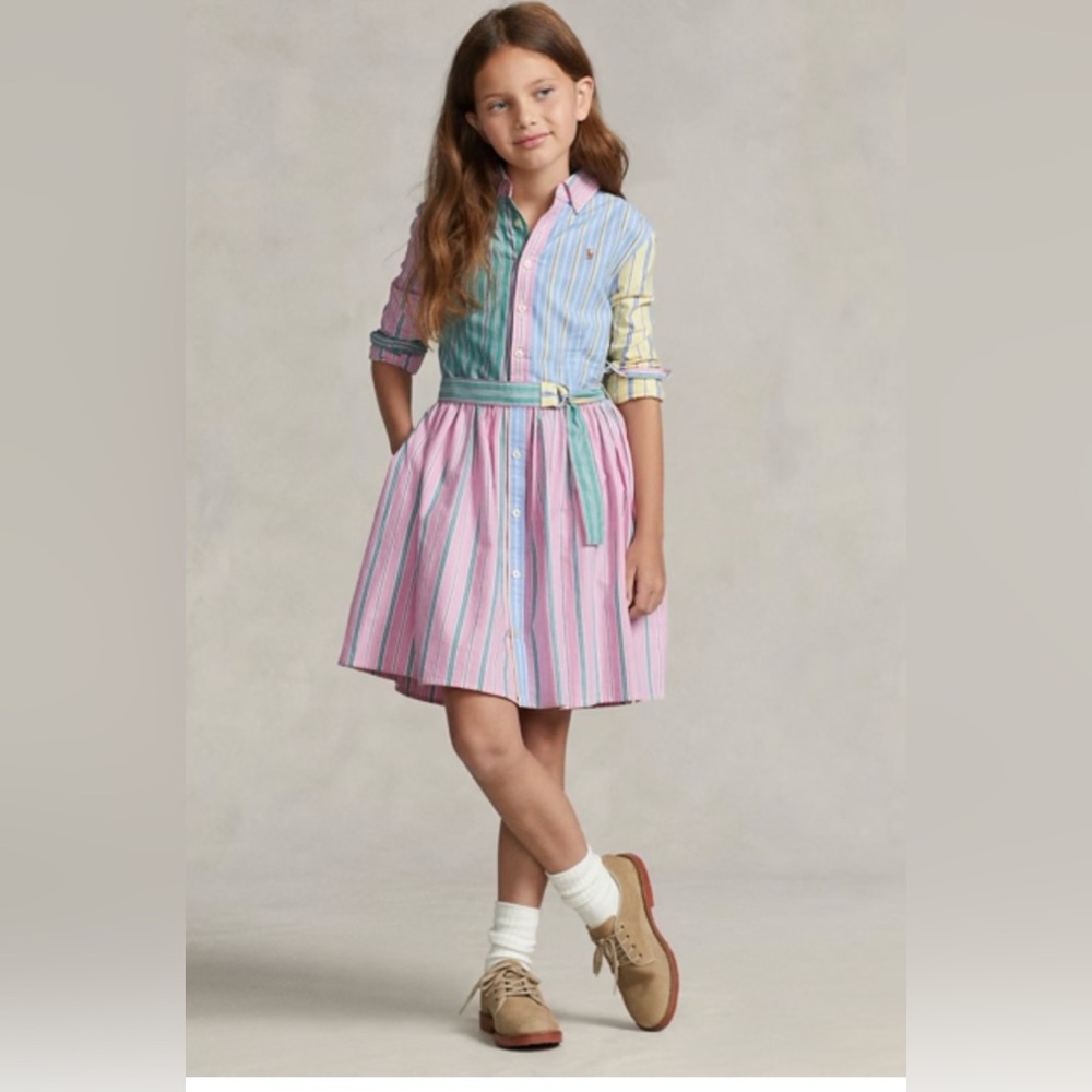 Polo by Ralph Lauren Pastel Striped Dress